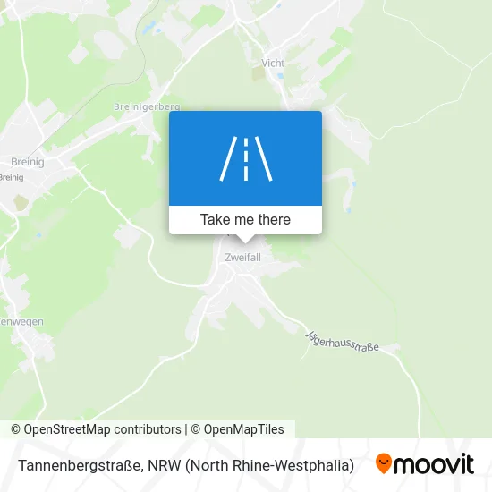 Tannenbergstraße map