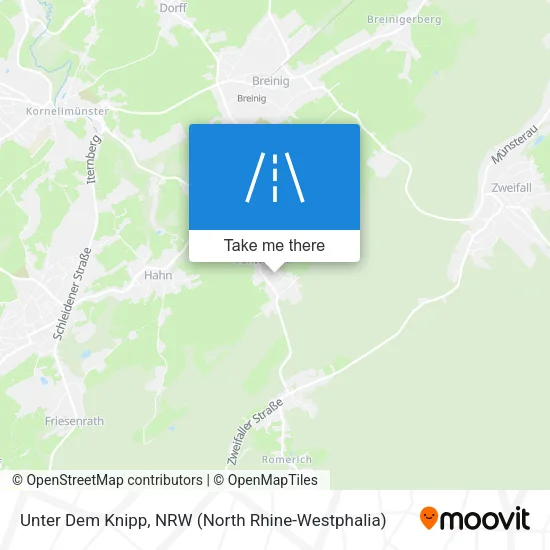 Карта Unter Dem Knipp