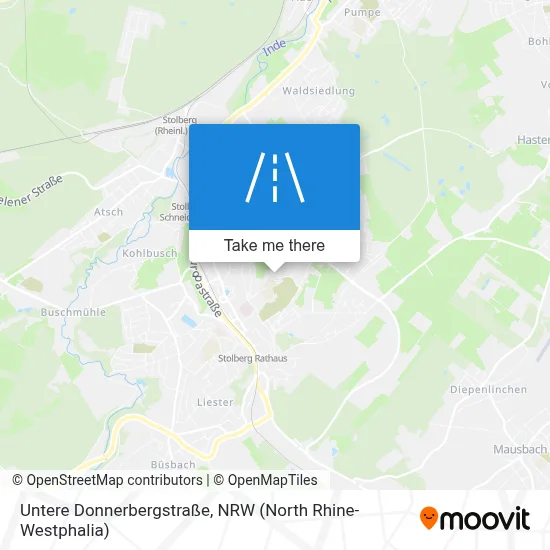 Untere Donnerbergstraße map