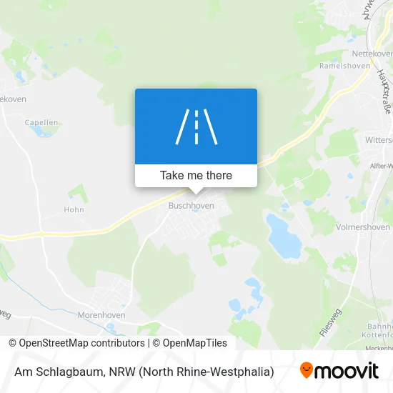 Am Schlagbaum map