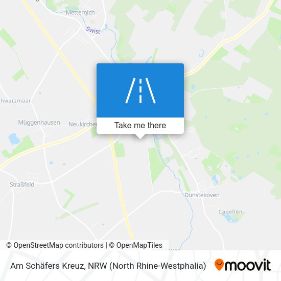 Am Schäfers Kreuz map