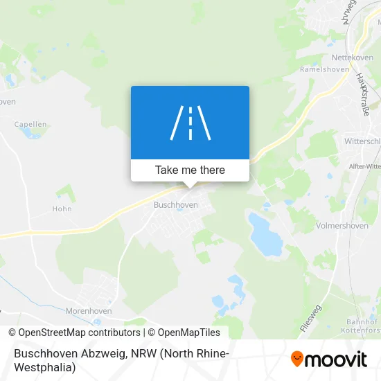 Карта Buschhoven Abzweig