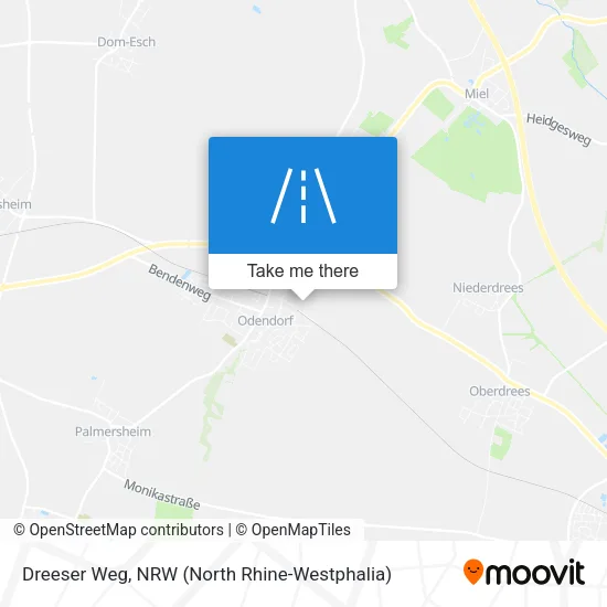 Карта Dreeser Weg
