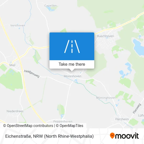 Карта Eichenstraße