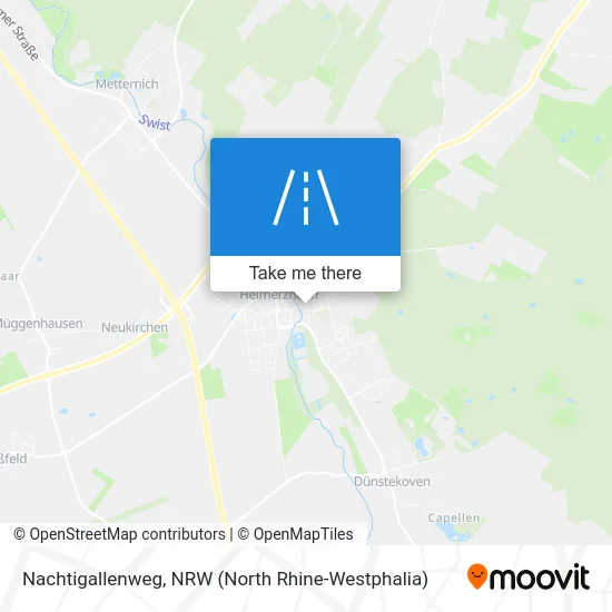 Карта Nachtigallenweg