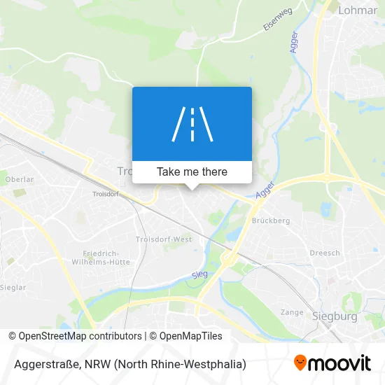 Aggerstraße map