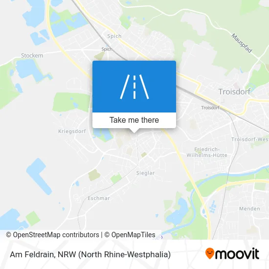 Карта Am Feldrain