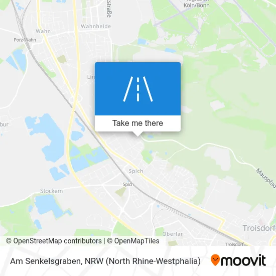 Am Senkelsgraben map