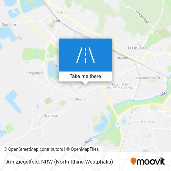 Am Ziegelfeld map