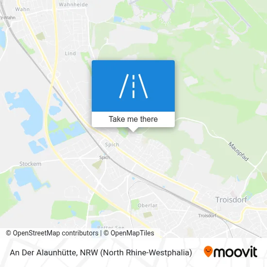 An Der Alaunhütte map