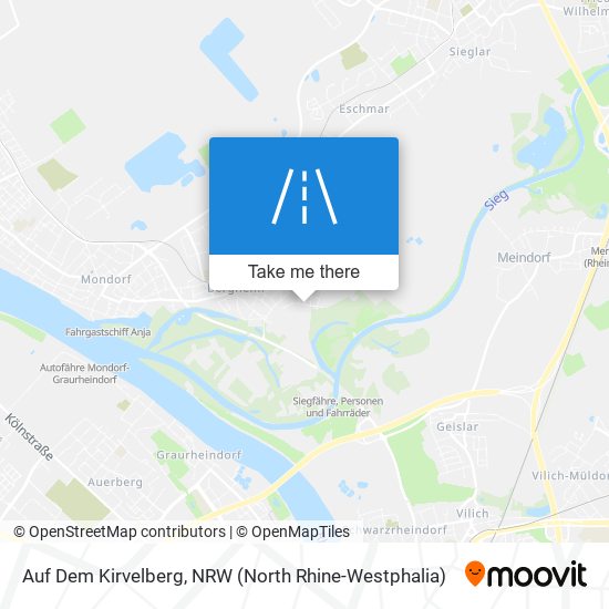 Auf Dem Kirvelberg map