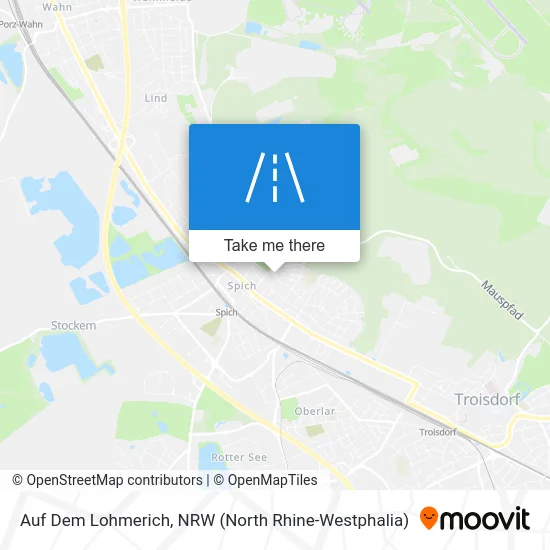 Карта Auf Dem Lohmerich