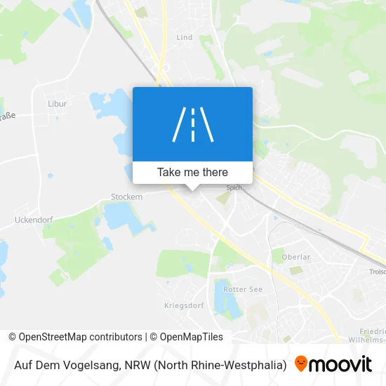 Карта Auf Dem Vogelsang