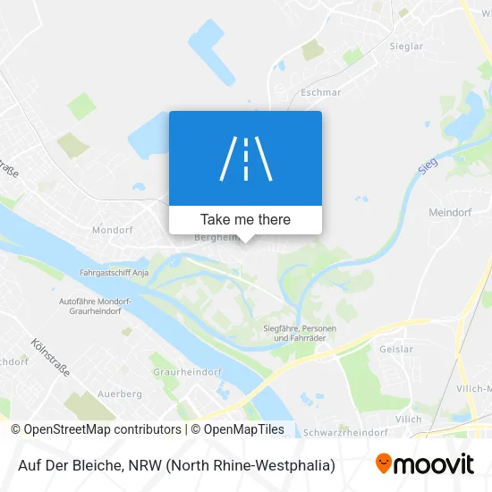 Карта Auf Der Bleiche