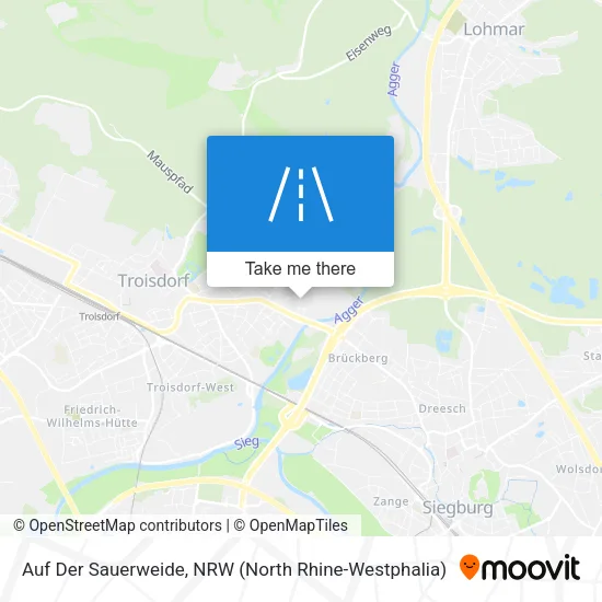 Карта Auf Der Sauerweide