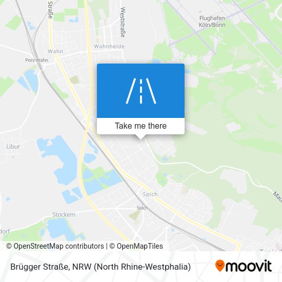 Brügger Straße map