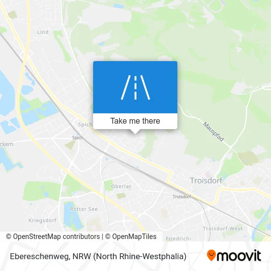 Карта Ebereschenweg