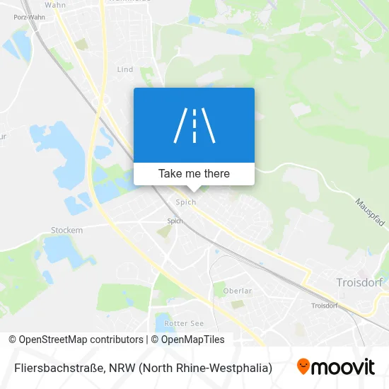 Fliersbachstraße map