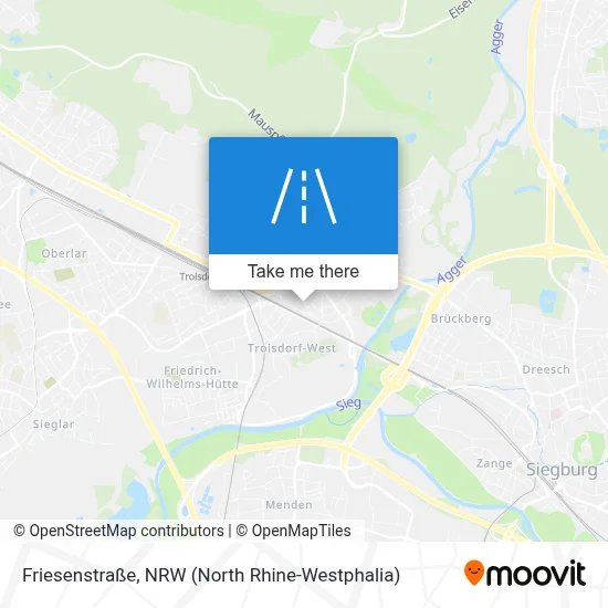 Friesenstraße map