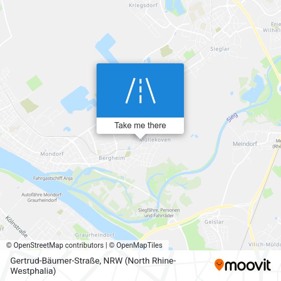 Gertrud-Bäumer-Straße map