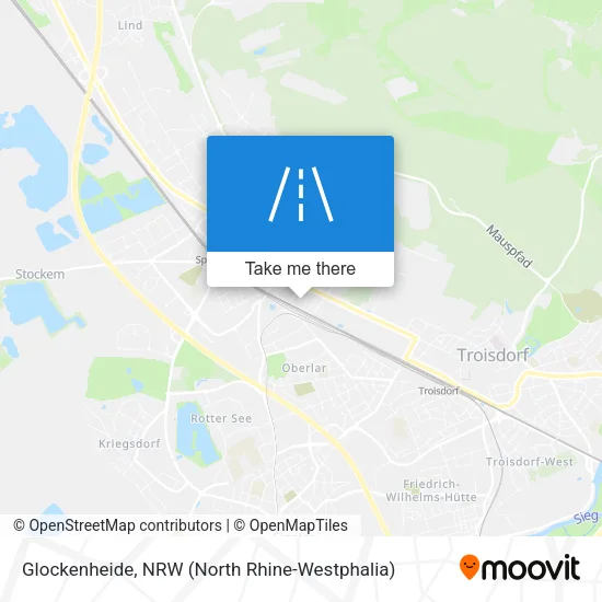 Карта Glockenheide