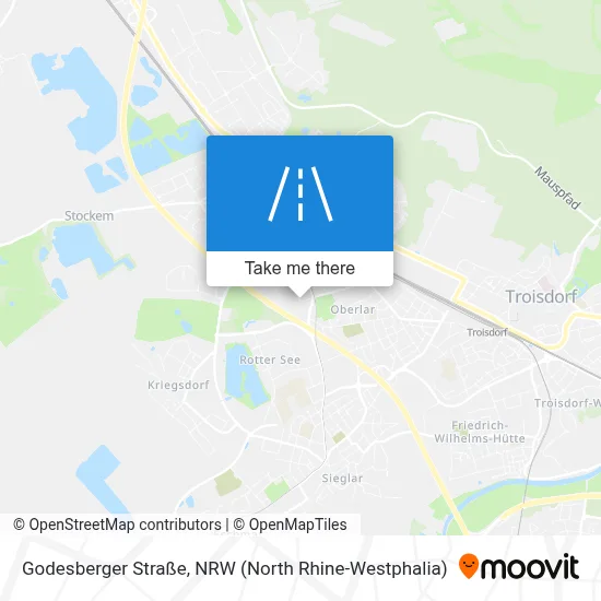 Godesberger Straße map