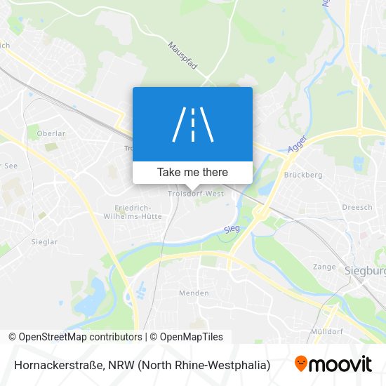 Hornackerstraße map