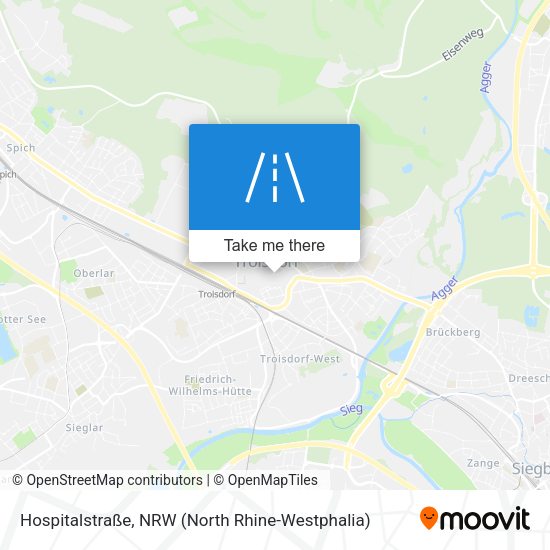 Hospitalstraße map