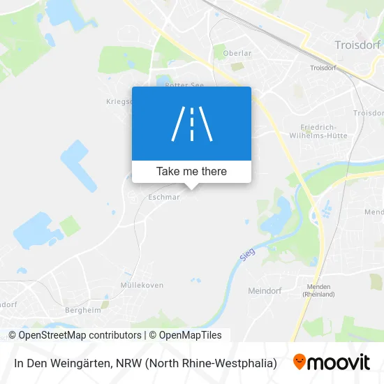 In Den Weingärten map