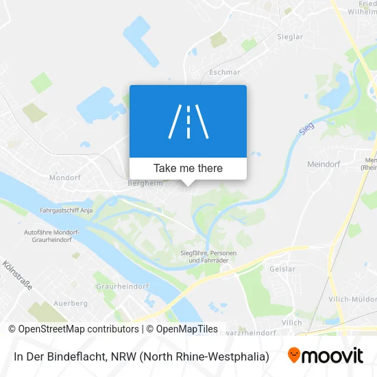 Карта In Der Bindeflacht