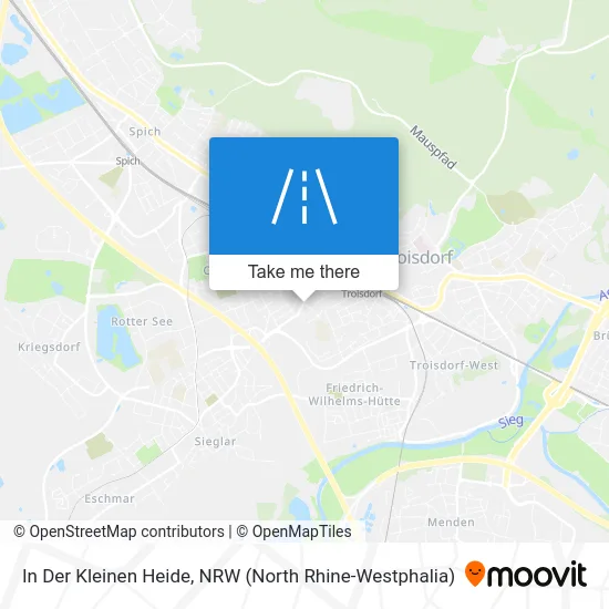 In Der Kleinen Heide map
