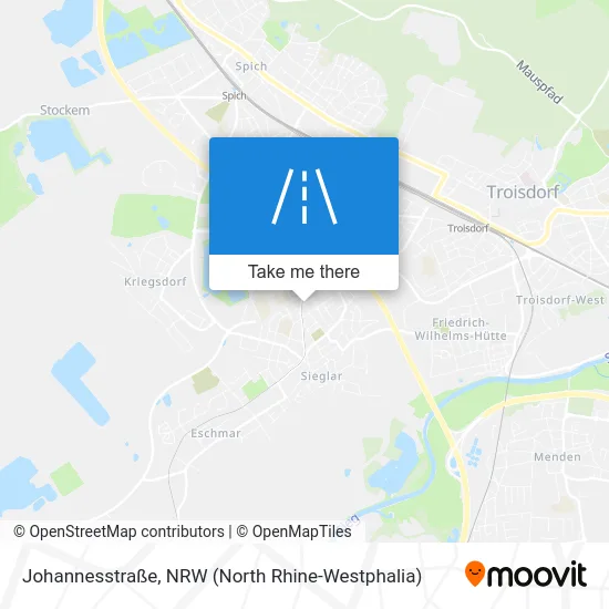Карта Johannesstraße