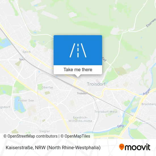 Карта Kaiserstraße