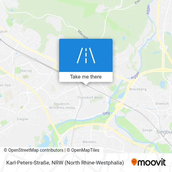 Karl-Peters-Straße map