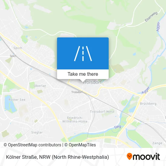 Карта Kölner Straße