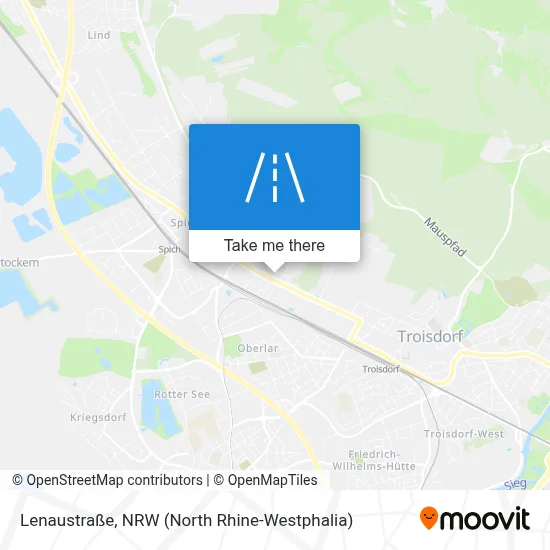 Lenaustraße map