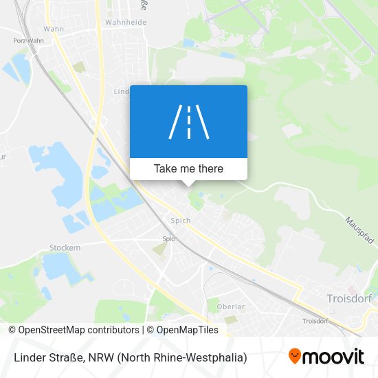 Linder Straße map