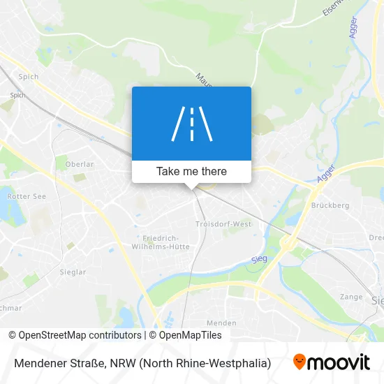 Mendener Straße map
