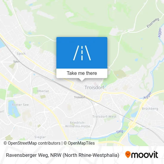 Карта Ravensberger Weg