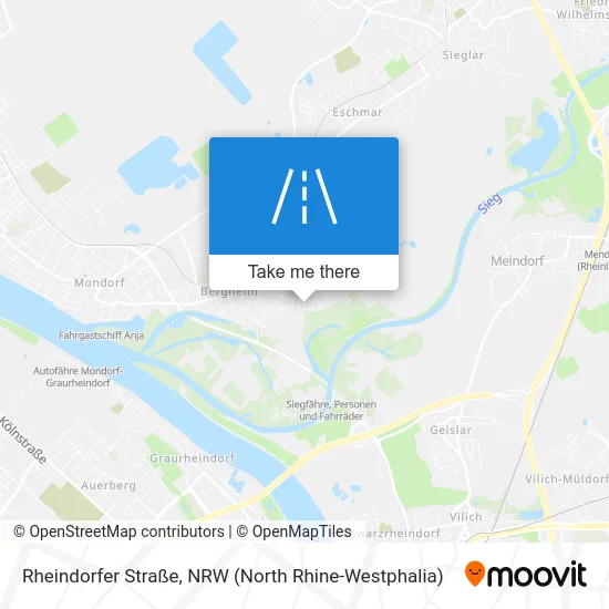 Rheindorfer Straße map