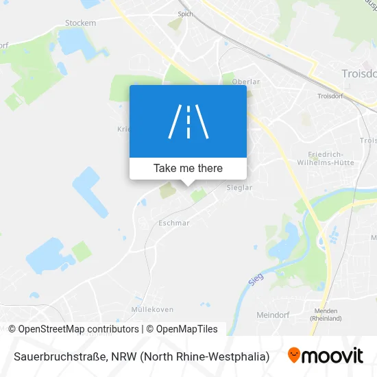 Sauerbruchstraße map