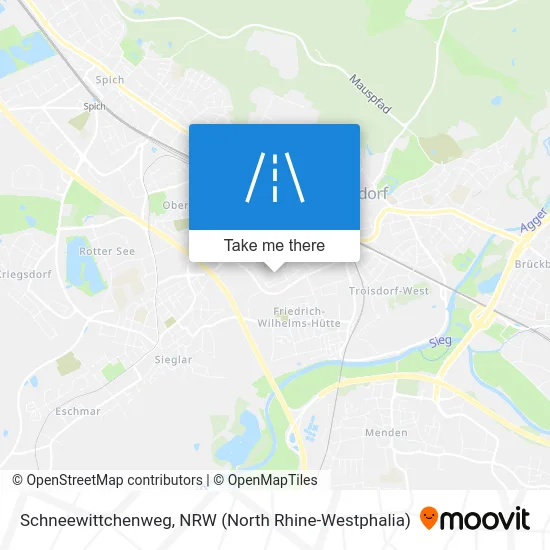 Schneewittchenweg map