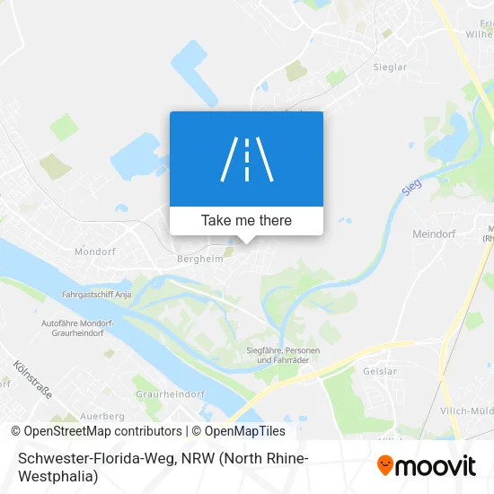 Карта Schwester-Florida-Weg