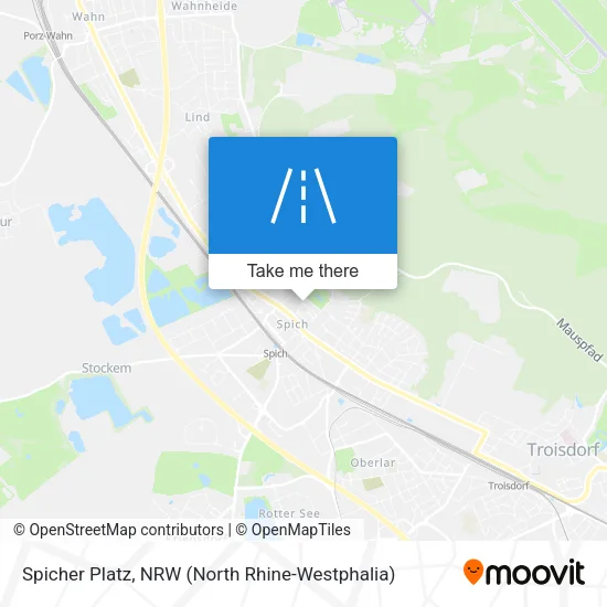Карта Spicher Platz