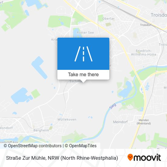 Straße Zur Mühle map