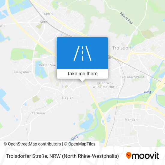 Troisdorfer Straße map