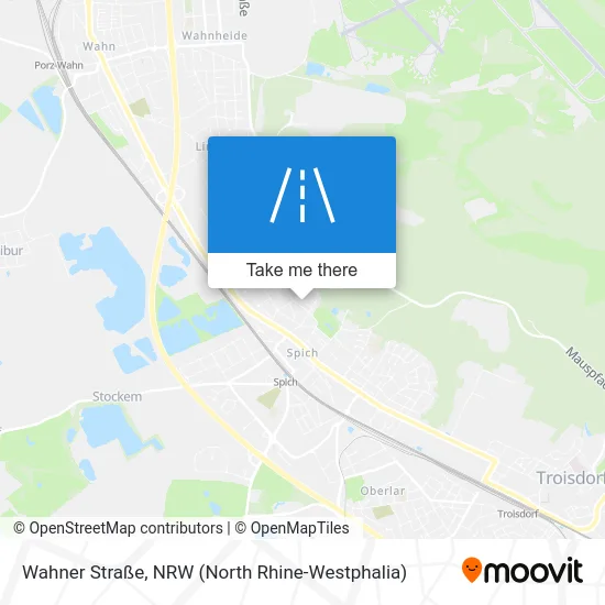 Wahner Straße map