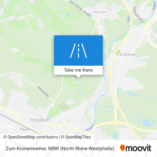 Карта Zum Kronenweiher