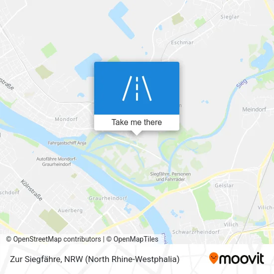 Карта Zur Siegfähre