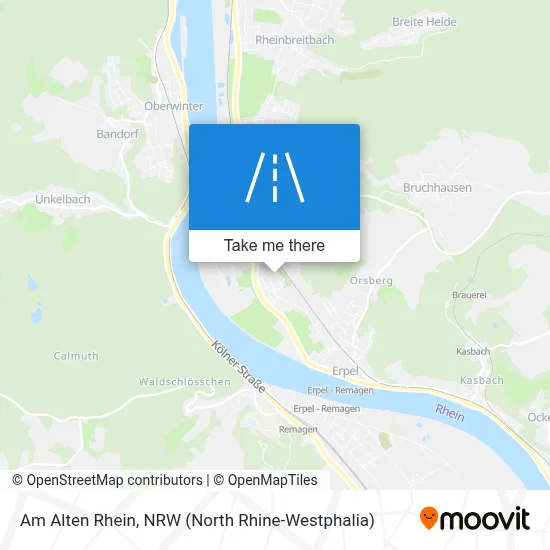 Am Alten Rhein map